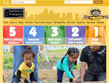 Tablet Screenshot of countdowntokindergarten.org